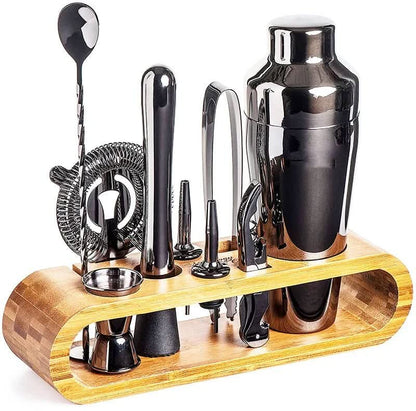Mikado Cocktailshaker Set - Edelstahl, 10-teiliges Mixologie-Set 9