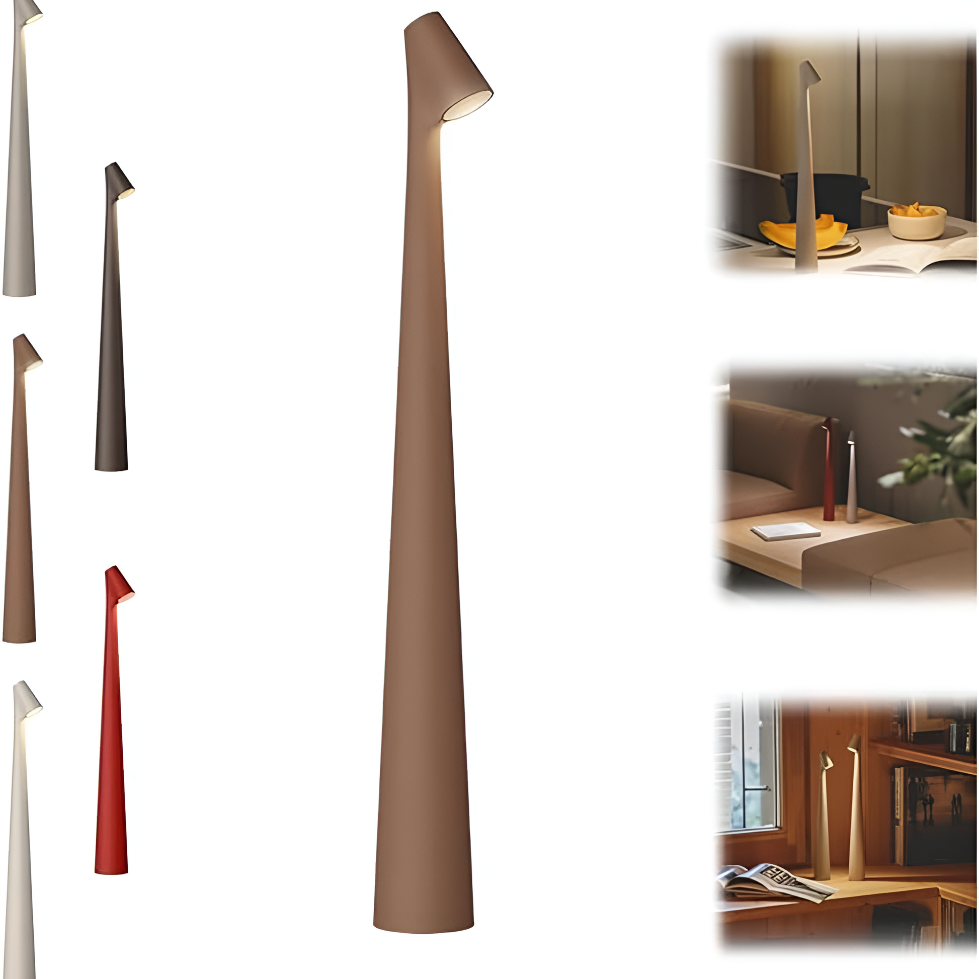 Mina Tischlampe - Dimmbar, Kabellos, LED, Akku Tischleuchte 6