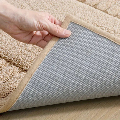 Mira Badeteppich - Beflocktes Material, Minimalistisches Design 4