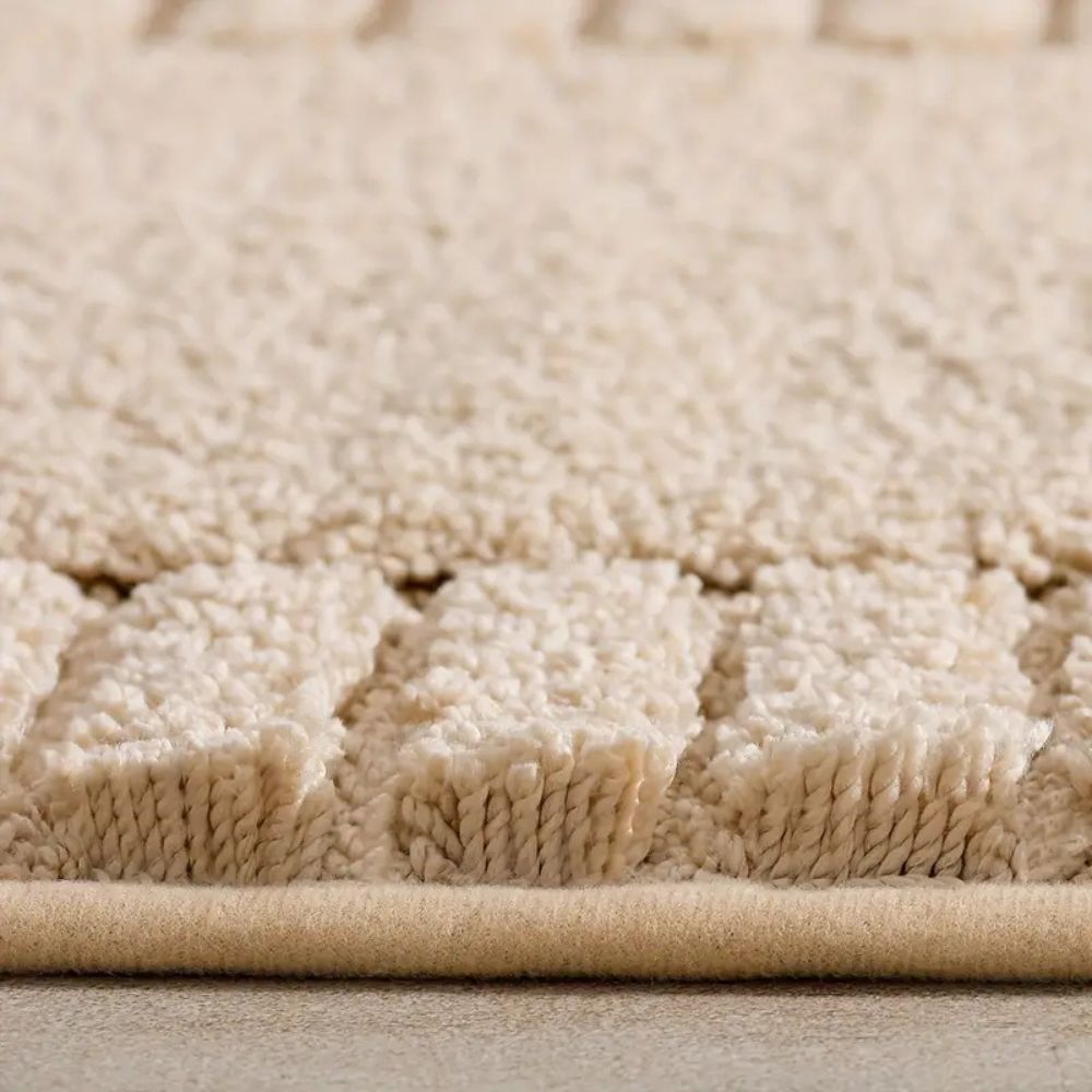 Mira Badeteppich - Beflocktes Material, Minimalistisches Design 6