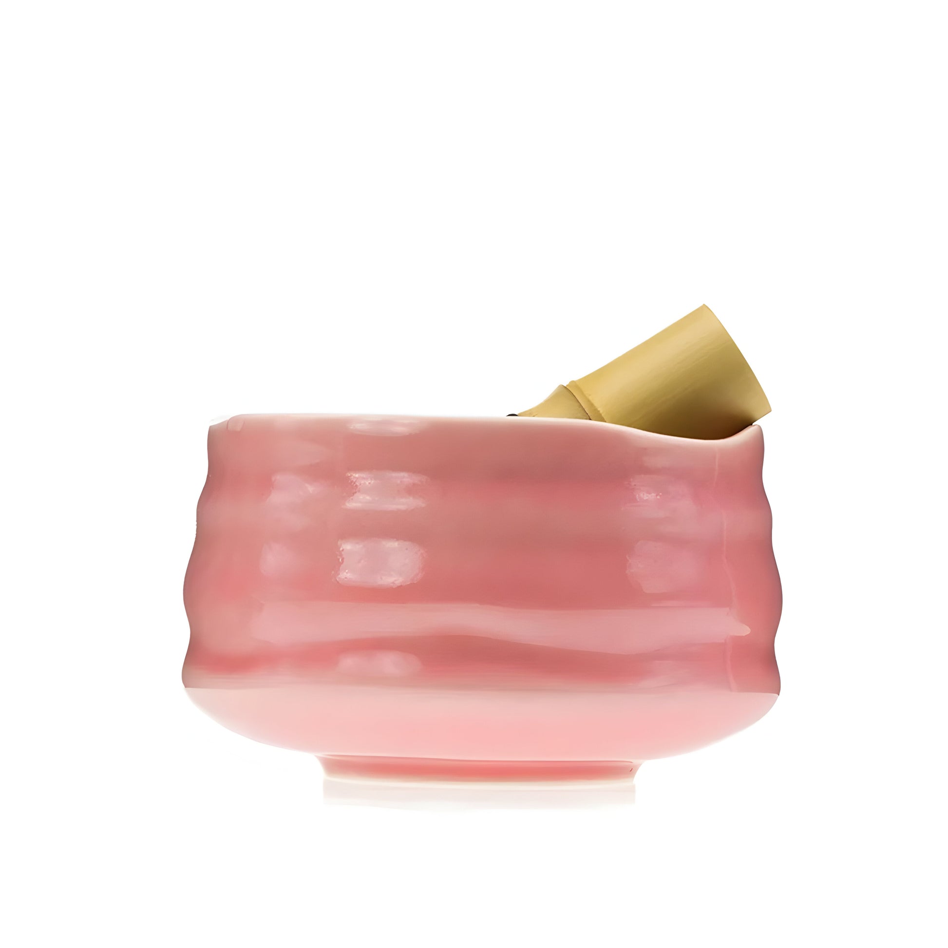 Mira Japanisches Teeset - Handgefertigte Keramik, Rosa Finish für Matcha Tee 8