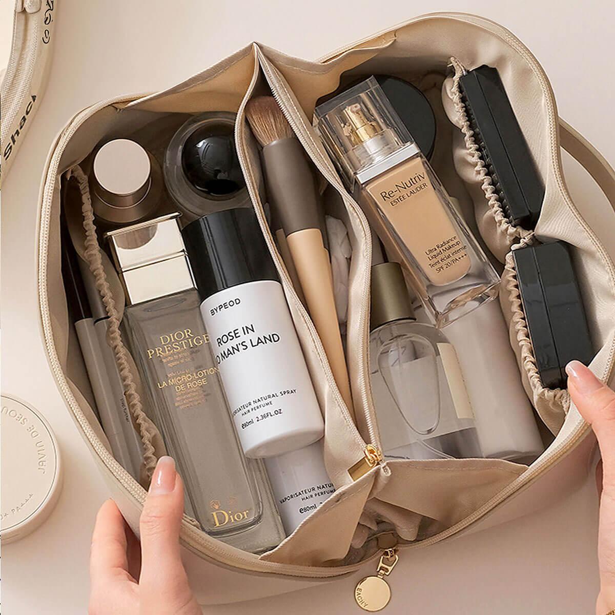 Mira Kosmetiktasche Damen - PU-Leder, Multifunktional und Wasserabweisend 1