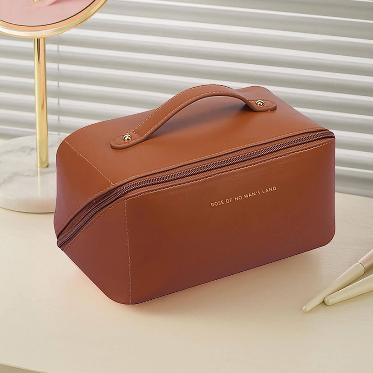 Mira Kosmetiktasche Damen - PU-Leder, Multifunktional und Wasserabweisend 10