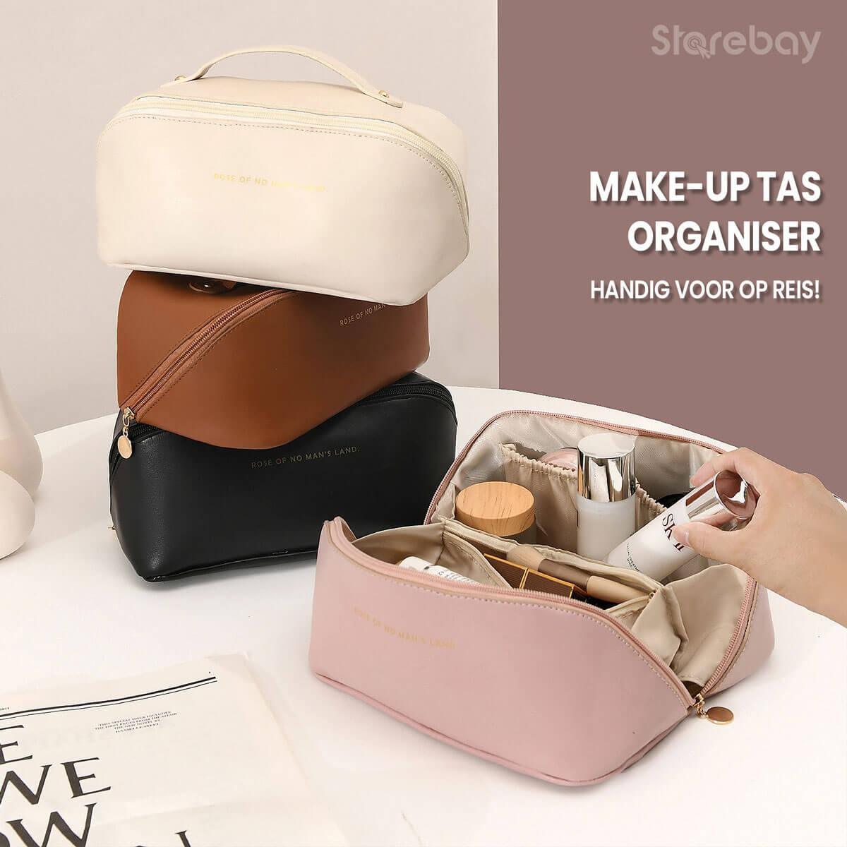 Mira Kosmetiktasche Damen - PU-Leder, Multifunktional und Wasserabweisend 4