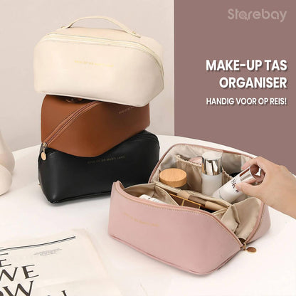 Mira Kosmetiktasche Damen - PU-Leder, Multifunktional und Wasserabweisend 4