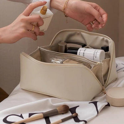 Mira Kosmetiktasche Damen - PU-Leder, Multifunktional und Wasserabweisend 6