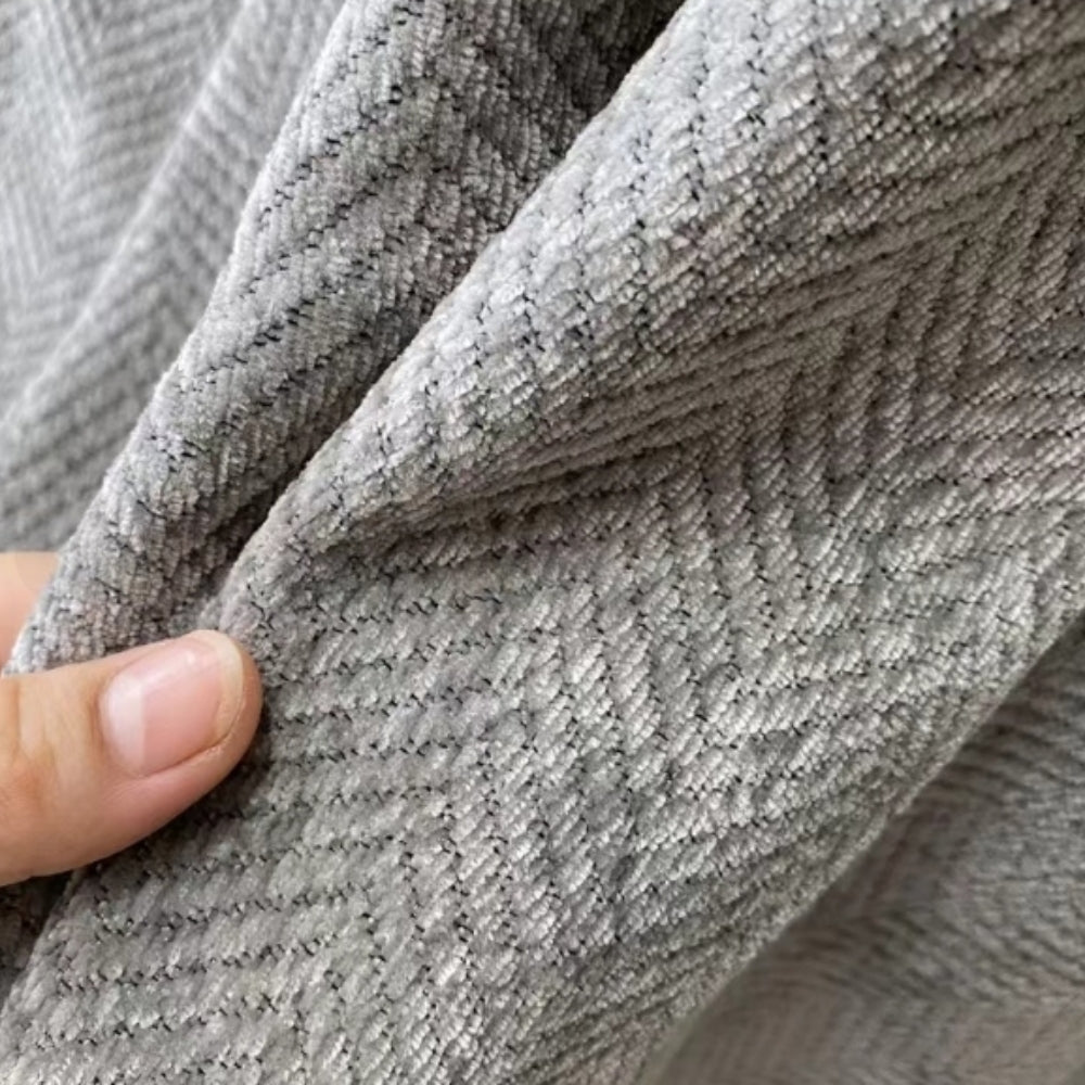 Mira Sofabezug - Chenille, Haustierfreundlich mit Quasten 6