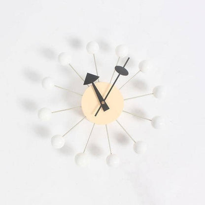 Mira Wanduhr Modern - 3D-Kugeldesign, Schwarz 4