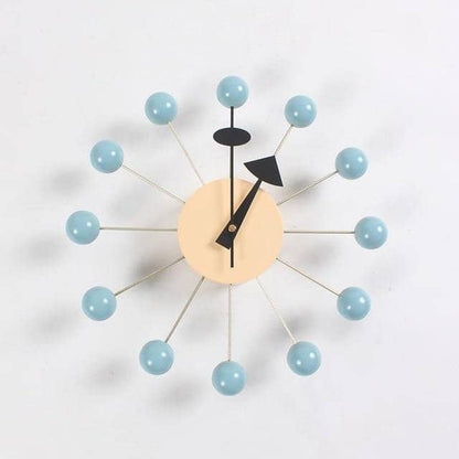 Mira Wanduhr Modern - 3D-Kugeldesign, Schwarz 6