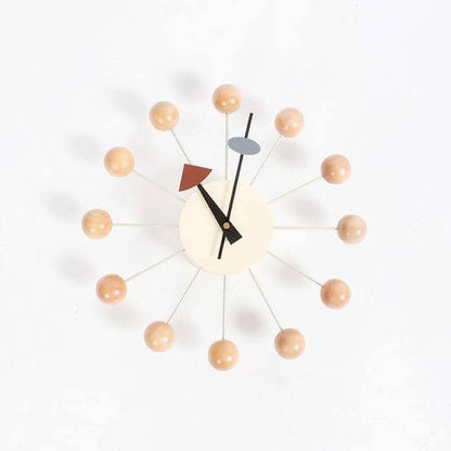 Mira Wanduhr Modern - 3D-Kugeldesign, Schwarz 9