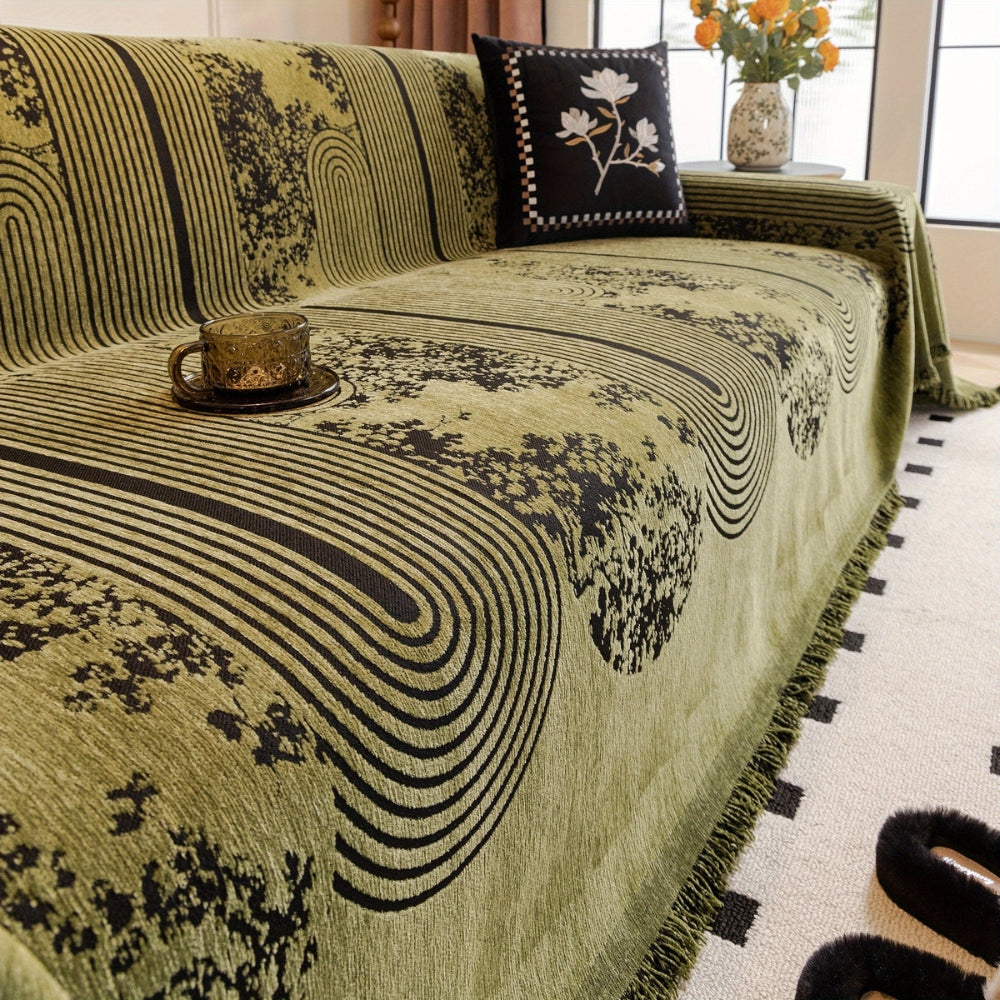 Mosaic Sofa Bezug - Weicher Chenille, Haustierfreundlich, Rutschfest 1
