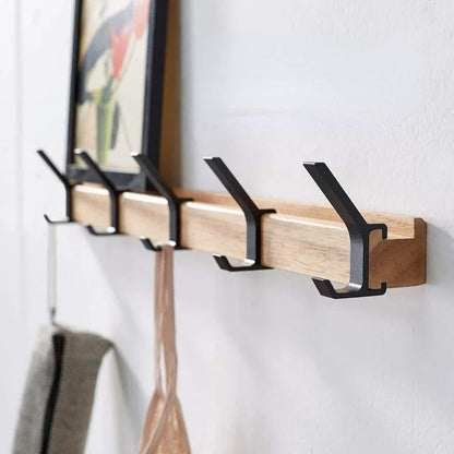 HookFlex™ - Wandgarderobe Hakenleiste - Nordic Design - Verstellbare Doppelhaken