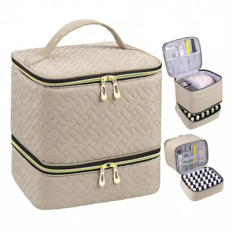 NailGuardPro Organizer - Doppellagiges Design, Auslaufsicher 1