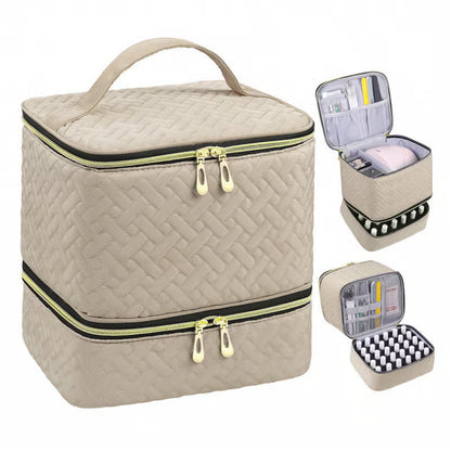 NailGuardPro Organizer - Doppellagiges Design, Auslaufsicher 1