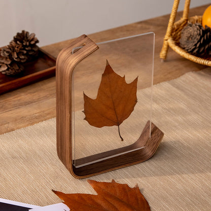 Natura Bilderrahmen - Handgefertigt aus Walnuss oder Buche, Modernes Design 3