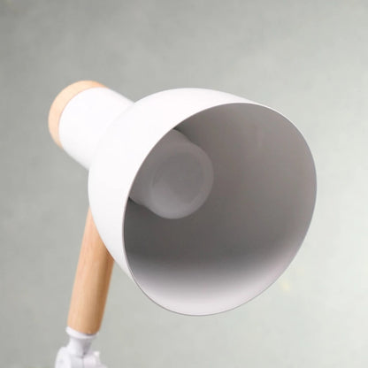 Natura LED Tischlampe - Eisenholz, Modernes Design, Verstellbarer Kopf 5