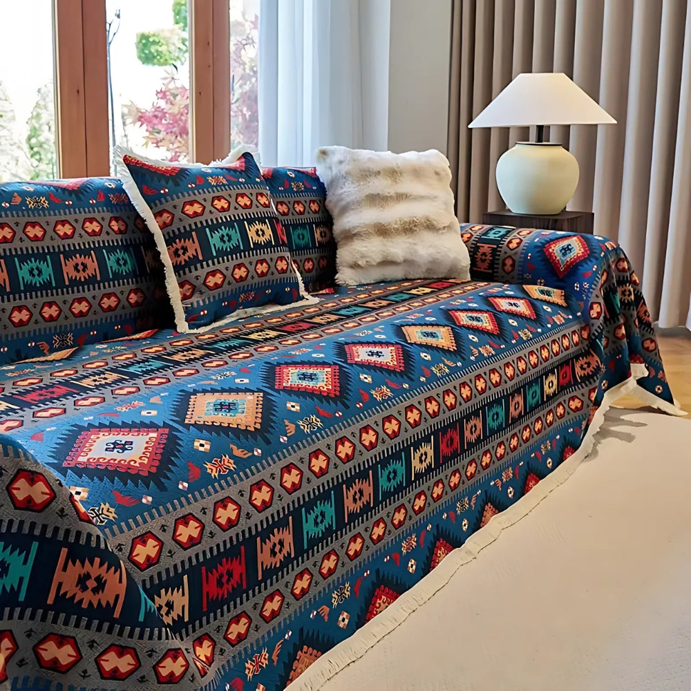 Natura Sofaüberwurf - Geometrisches Design, Haustierfreundlich 0