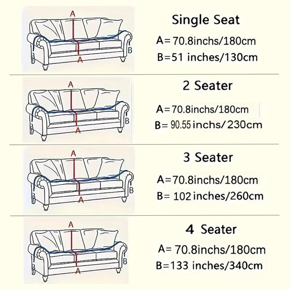 Natura Sofaüberwurf - Geometrisches Design, Haustierfreundlich 3