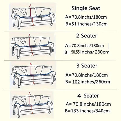 Natura Sofaüberwurf - Geometrisches Design, Haustierfreundlich 3