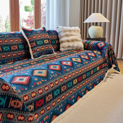 Natura Sofaüberwurf - Geometrisches Design, Haustierfreundlich 4