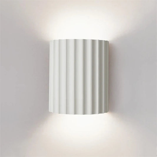 Natura Wandleuchte Schwarz - Kunstharz, Minimalistisches Design 0