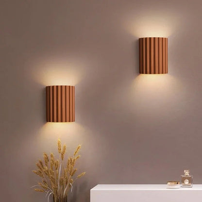 Natura Wandleuchte Schwarz - Kunstharz, Minimalistisches Design 3