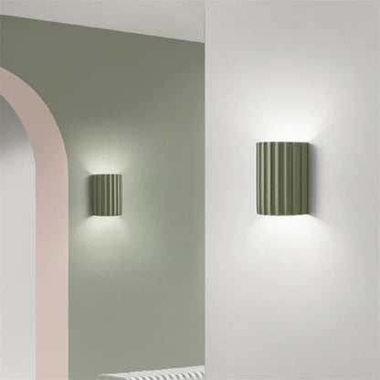 Natura Wandleuchte Schwarz - Kunstharz, Minimalistisches Design 4