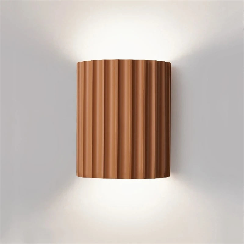 Natura Wandleuchte Schwarz - Kunstharz, Minimalistisches Design 8