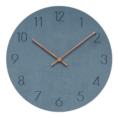 Natura Wanduhr Modern - Naturholz, Skandinavisches Design 4