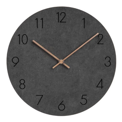 Natura Wanduhr Modern - Naturholz, Skandinavisches Design 8