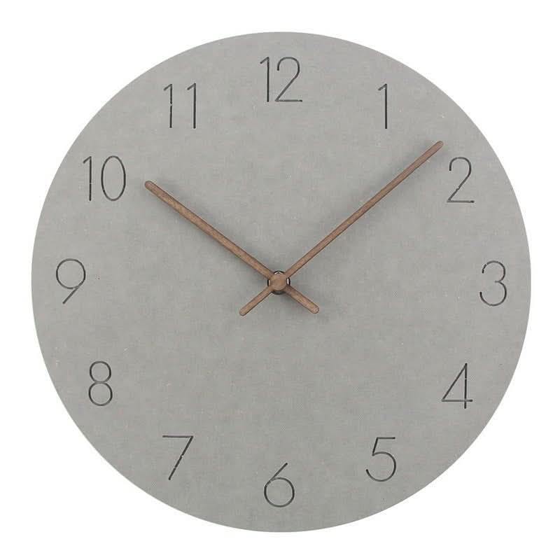 Natura Wanduhr Modern - Naturholz, Skandinavisches Design 9