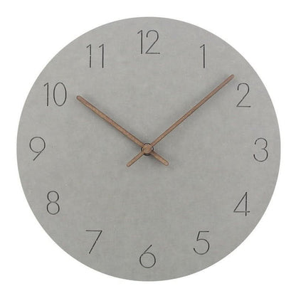 Natura Wanduhr Modern - Naturholz, Skandinavisches Design 9