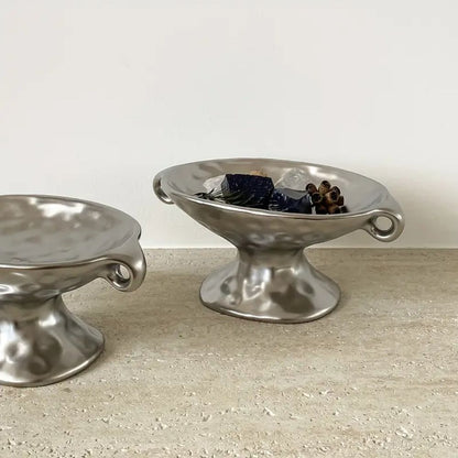 Ovela Organizer - Keramik, Oval mit Doppelgriffen 5