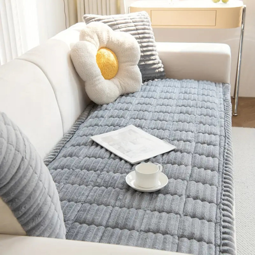 Panda Sofabezug für Sofa - Plüsch, Rutschfest, Maschinenwaschbar 5