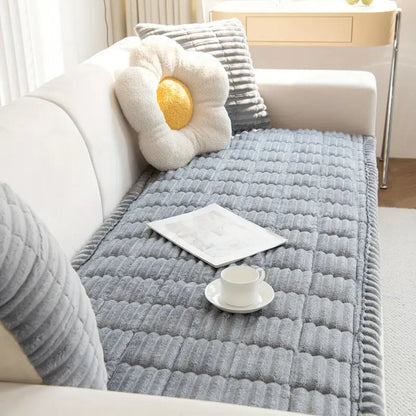 Panda Sofabezug für Sofa - Plüsch, Rutschfest, Maschinenwaschbar 5