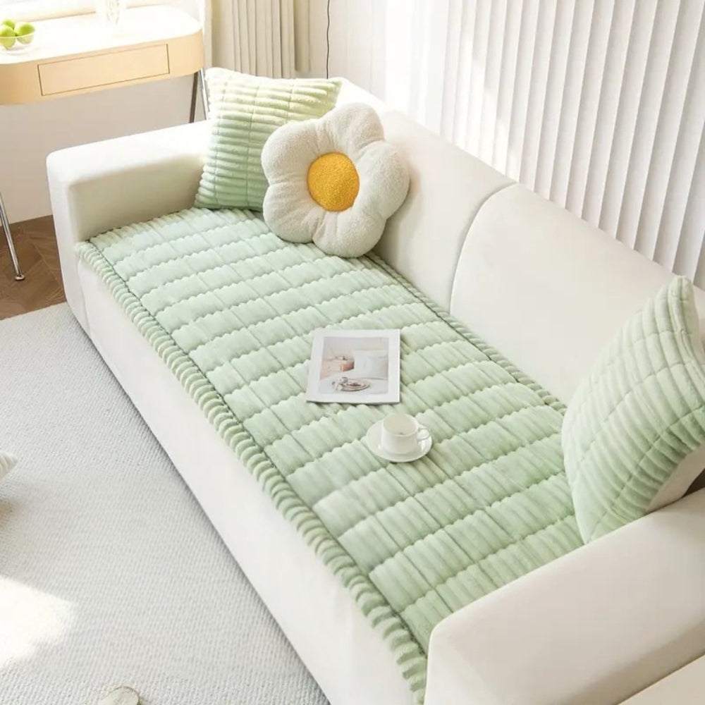 Panda Sofabezug für Sofa - Plüsch, Rutschfest, Maschinenwaschbar 6