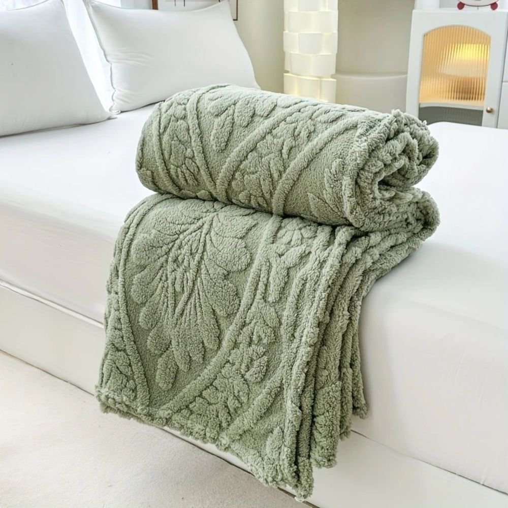 Paris Fleece Blanket - Weiche Mikrofasermischung, Klassisch Elegant 0