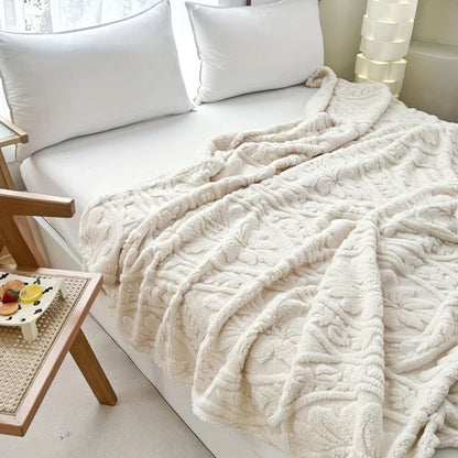 Paris Fleece Blanket - Weiche Mikrofasermischung, Klassisch Elegant 2