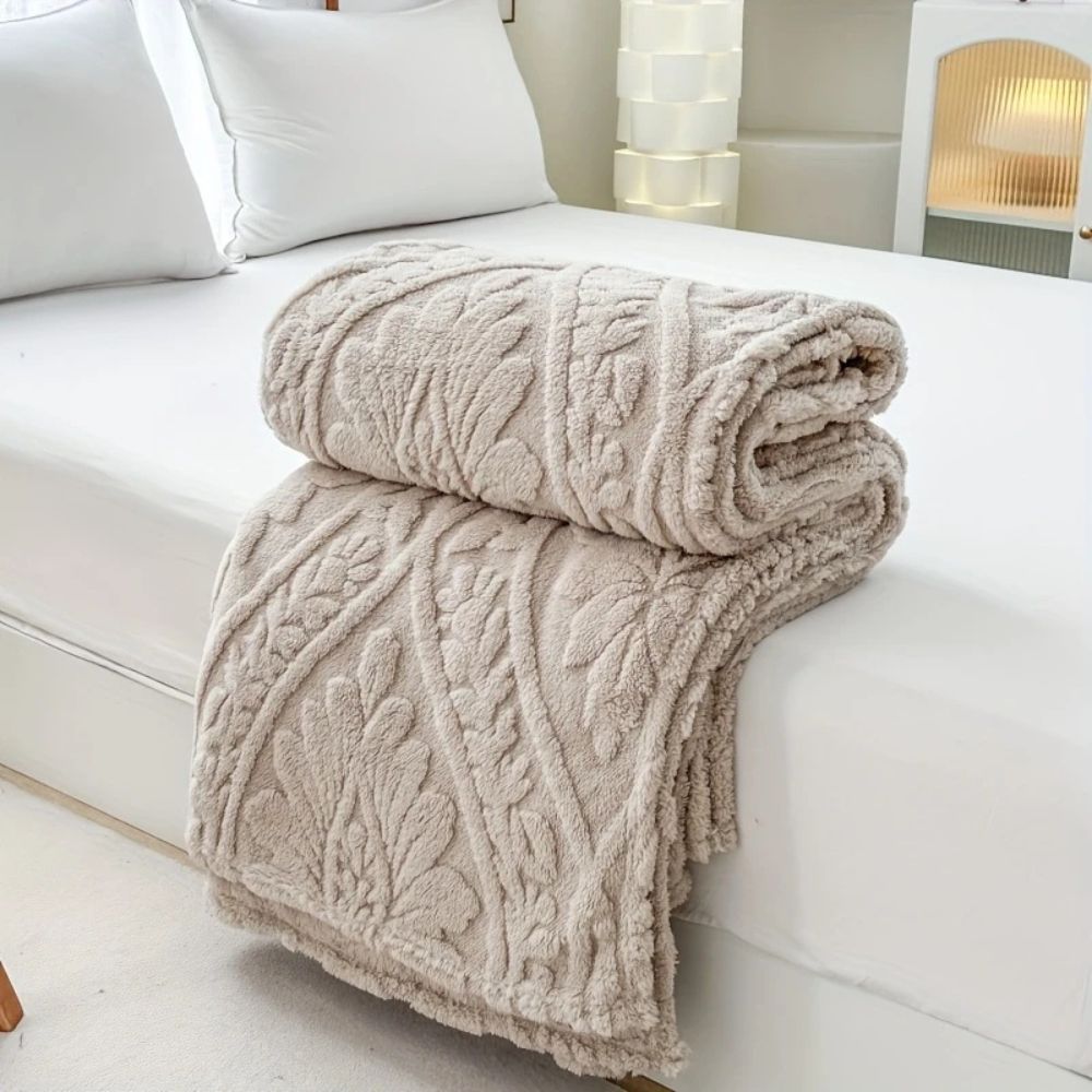 Paris Fleece Blanket - Weiche Mikrofasermischung, Klassisch Elegant 8