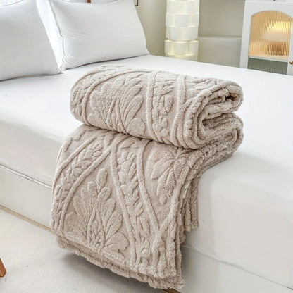Paris Fleece Blanket - Weiche Mikrofasermischung, Klassisch Elegant 8