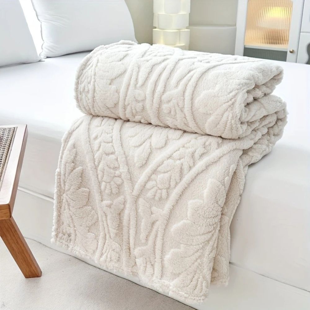 Paris Fleece Blanket - Weiche Mikrofasermischung, Klassisch Elegant 9