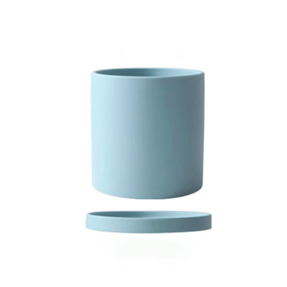 Pflaniva Blumentopf - Keramik, Elegantes Design mit Wasserablaufloch und Untersetzer 10