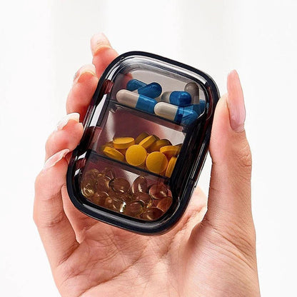 Pillaro Tablettenbox - Kompakt, Mehrfachfächer, Robust 1