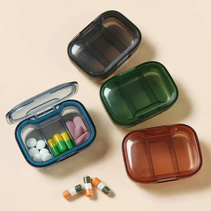 Pillaro Tablettenbox - Kompakt, Mehrfachfächer, Robust 3