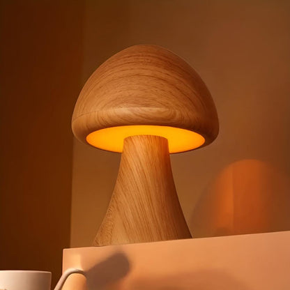 Pino Tischlampe - Holz, Wiederaufladbar, Kabellos 4