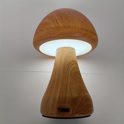 Pino Tischlampe - Holz, Wiederaufladbar, Kabellos 6