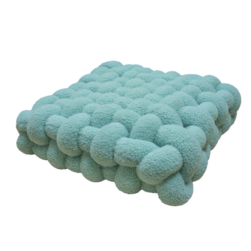 Plüsch Bouclé Kissen - Weicher Lammsamt, Kreatives Design für Sofa und Bett 5