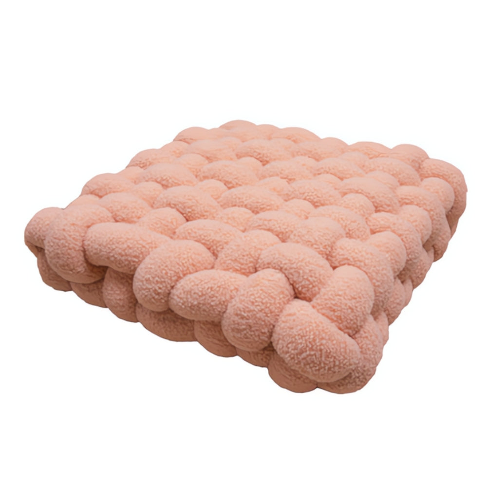 Plüsch Bouclé Kissen - Weicher Lammsamt, Kreatives Design für Sofa und Bett 9