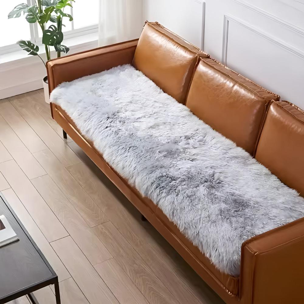 Plushy Sofa Bezug - Kunstfell, Weich und Strapazierfähig 1