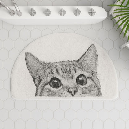 Purrfect Kitty Badematte - Weiches Polyester, Rutschfestes Design 4